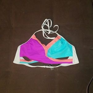 PINK bathing suit top